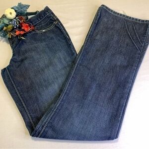 CRUEL GIRL Allison Low & Lean Juniors Dark Wash Bootcut Denim Low Rise Jean 3L #